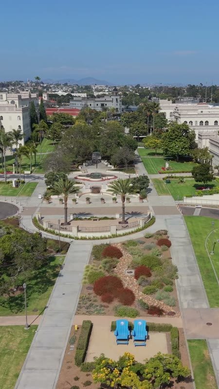University of San Diego Aerial Drone Photo 64 (Vertical)