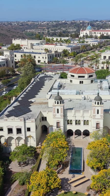 University of San Diego Aerial Drone Photo 66 (Vertical)