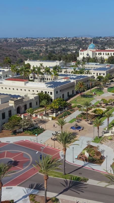 University of San Diego Aerial Drone Photo 70 (Vertical)