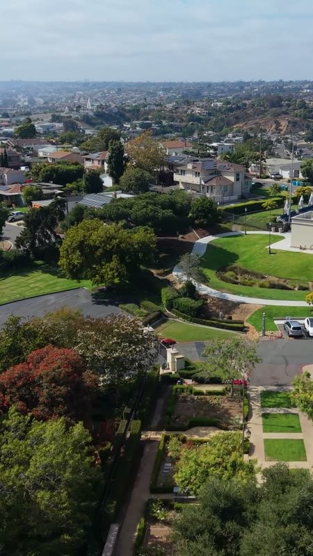 University of San Diego Aerial Drone Photo 85 (Vertical)