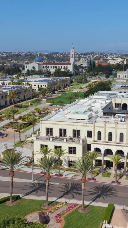 University of San Diego Aerial Drone Photo 88 (Vertical)