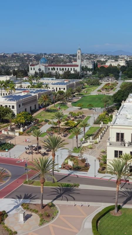 University of San Diego Aerial Drone Photo 89 (Vertical)