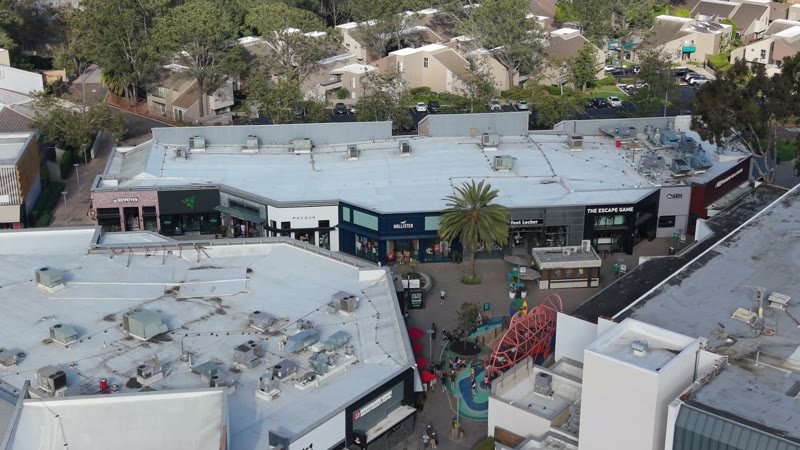 Shopping Promenade and Play Sculpture at Westfield UTC – Aerial View